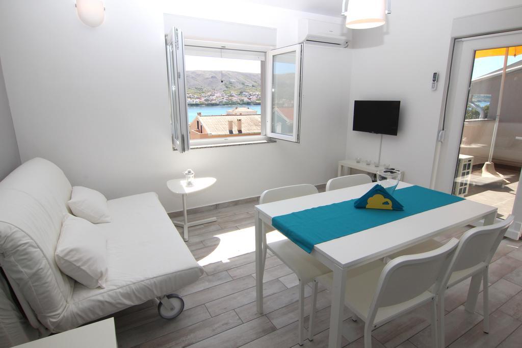 Apartment Villa Franci Pag Town Eksteriør billede