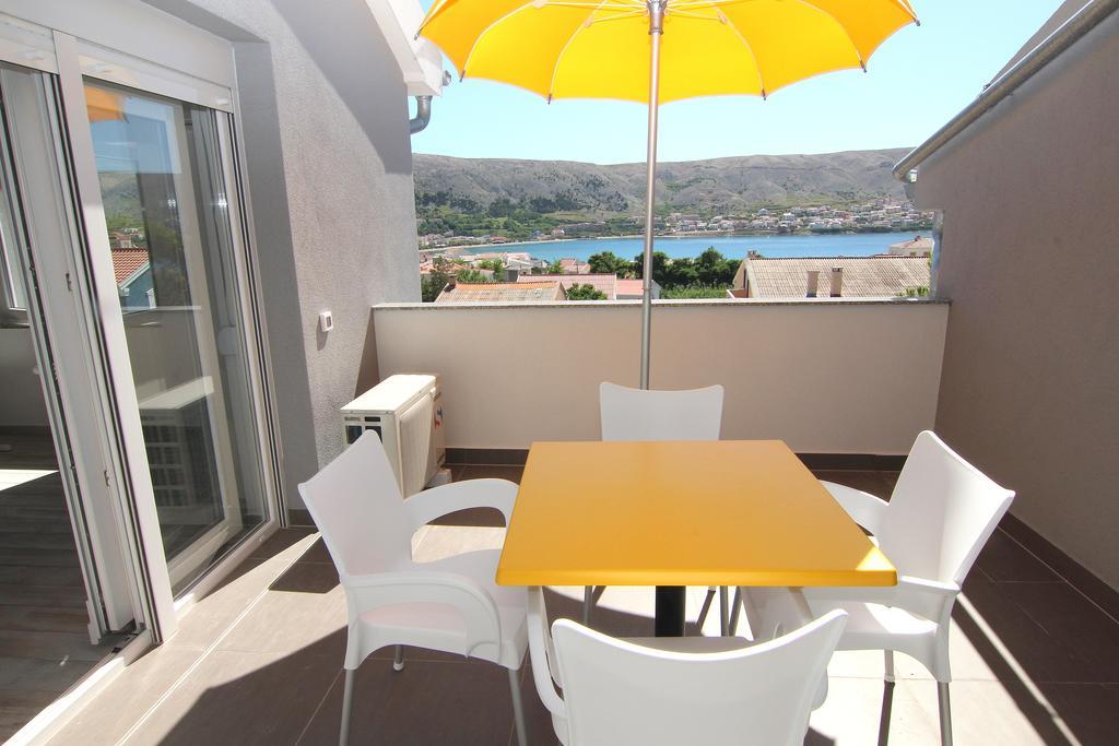 Apartment Villa Franci Pag Town Eksteriør billede