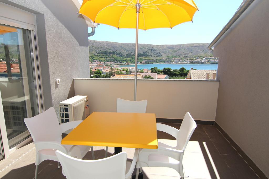 Apartment Villa Franci Pag Town Eksteriør billede
