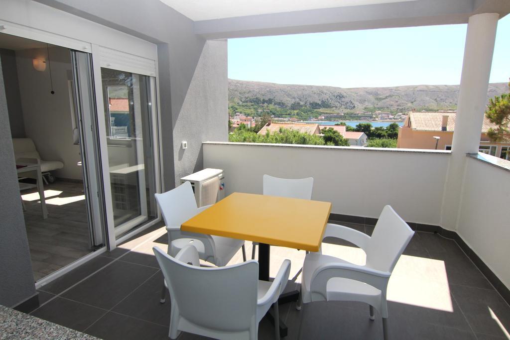 Apartment Villa Franci Pag Town Eksteriør billede